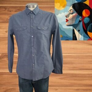 John Varvatos Men's Button-Up Shirt Size M | Casual‎ Designer Long Sleeve